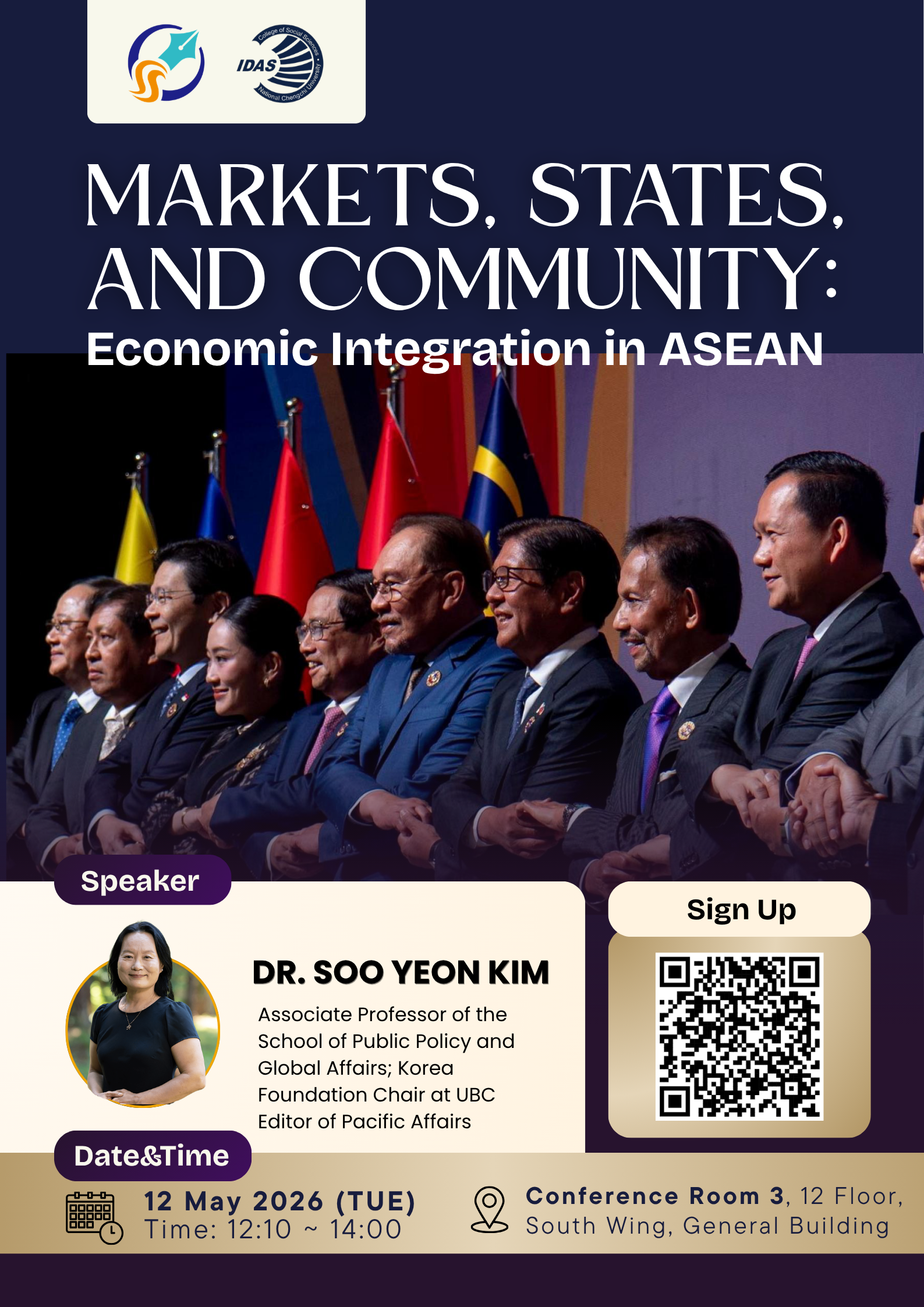 IDAS Series - Markets, States, and Community: Economic Integration in ASEAN